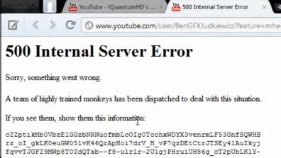 Go code uses error values to indicate an abnormal state. How to Fix YouTube Error - By YouTube Error 404/500 Code