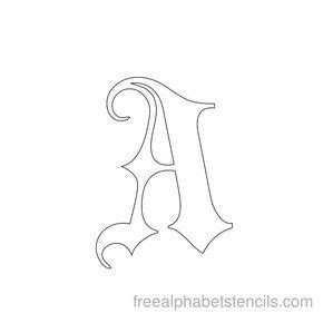 Ulfilas (or wulfila) developed it in the 4th century ad for the purpose of translating the bible. Gothic Alphabet Stencils | Gothic alphabet, Alphabet stencils, Tattoo ...