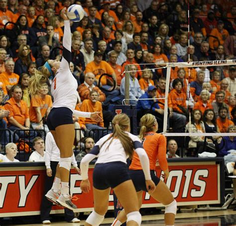 Pick up your markers and paint, because it's time to start drawing! Illini volleyball drops first home match of season to ...