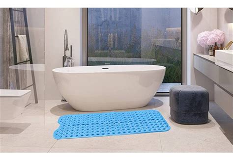 Die badewanne hat alles, was einen echten star ausmacht: Luxus 40x100cm Rechteck PVC Duschbad Matte Rutschfeste Bad ...