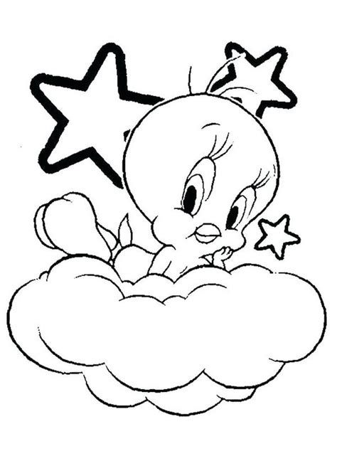 Tweety bird flying coloring page to color, print and download for free along with bunch of favorite tweety bird coloring page for kids. Coloring Pages Of Tweety Bird | Bird coloring pages ...