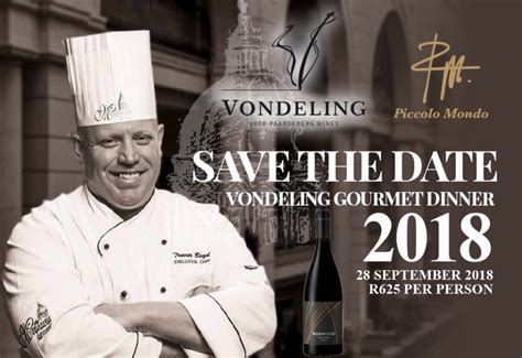 Seriously i broke my diet and had more than one serving. Piccolo Mondo & Vondeling Wines team up for a spectacular ...