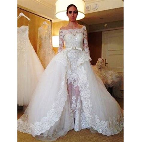 There are different types of dresses and the length of the train can be variable; 2016 vestido de noiva Sexy Mermaid off Shoulder Bridal ...