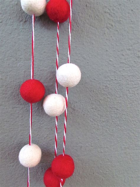 Peppermint adds a spirited twist to this holiday classic. candy cane garland | redinfred.com christmas holiday and ...