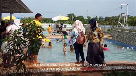 Cepat mempersiapkannya, dengan diameter 1.47 m dan tinggi 30 cm dapat diisi air dengan kapasitas 288 liter. KOLAM RENANG ANAK-ANAK AGROWISATA SITU BOLANG JATISURA ...