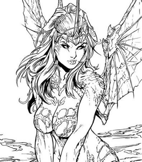 Fantasy coloring pages for adults. Coloring Pages for Adults PDF Free Download