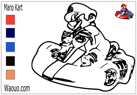 Coloriage mario kart ancienne voiture dessin. imprimer Coloriage Mario À Imprimer Fond d'écran ...