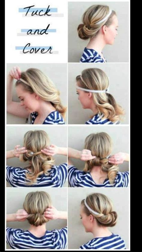 You want to get your hair smooth, but don't stress too much on getting it perfectly straight. Easy cute way to do up your hair | Hair | Pinterest | Hair ...