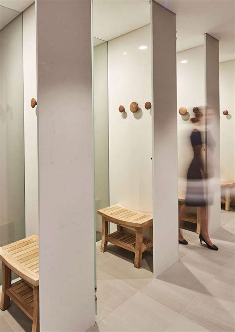 Gym washrooms & changing rooms. Gym design image by Laura Liepniece on bathroom | Shower ...