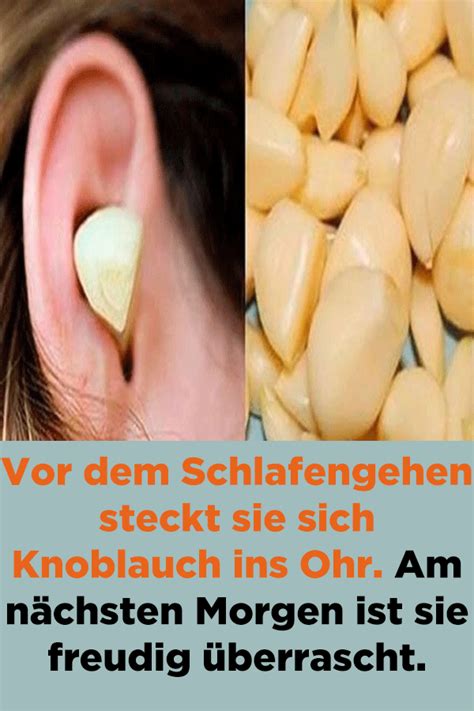 Und wie sind eure erfahrungen damit blumenzwiebeln in einem balkonkasten zu setzen? Vor dem Schlafengehen steckt sie sich Knoblauch ins Ohr ...