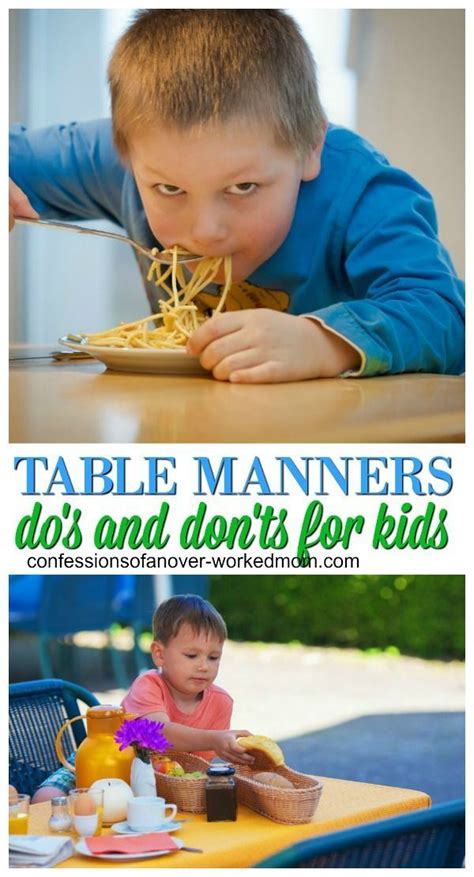 What does topping and tailing your baby involve? Dos and Don'ts of Dinner Table Etiquette and Manners # ...