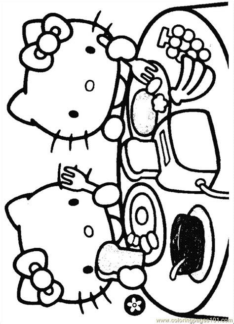 There are many more cartoon character color sheets where this one came from! Hello Kitty Printable Coloring Pages | ... Pages Kitty18 ...