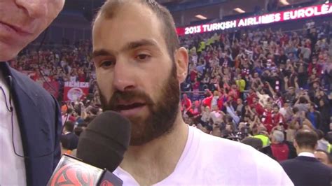 Vassilis spanoulis plays for the team olympiacos b.c. Vassilis Spanoulis Kill Bill 2013 EuroLeague Final Four ...