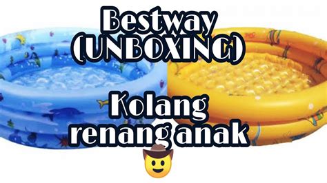 Pembayaran mudah, pengiriman cepat & bisa cicil 0%. Kolam renang anak bestway (UNBOXING) - YouTube