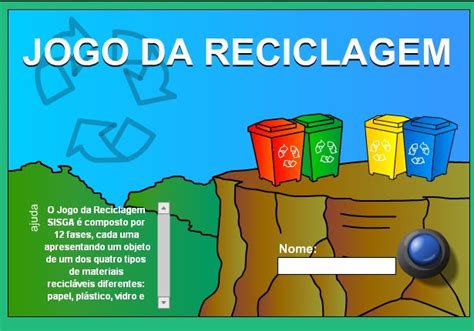 A partir de maio/2013, acompanhe aqui os resultados das análises de qualidade da água realizadas por alunos de ensino médio instituto do meio ambiente. Jogos Educativos: Jogos de Reciclagem - Meio Ambiente