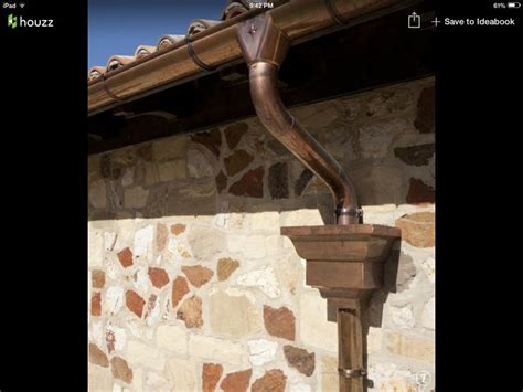 The right gutters can protect your home from water damage and look great doing it. Gutter, collection box, scupper, copper | English country ...