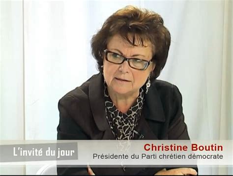 En effet, mme boutin est mariée depuis 45 ans avec son propre cousin germain. Christine Boutin : cousin et mari, ce n'est pas un inceste ...