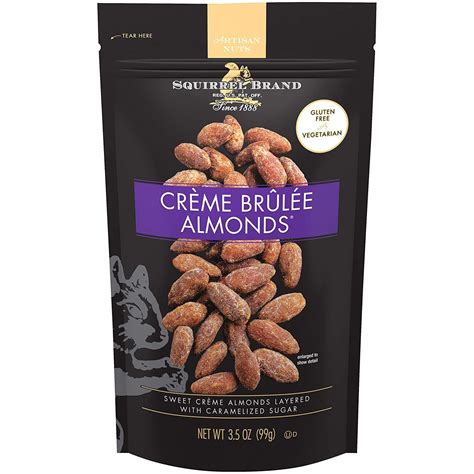 Check spelling or type a new query. SQUIRREL BRAND Artisan Nuts Crme Brle AlmondsozPack of ...