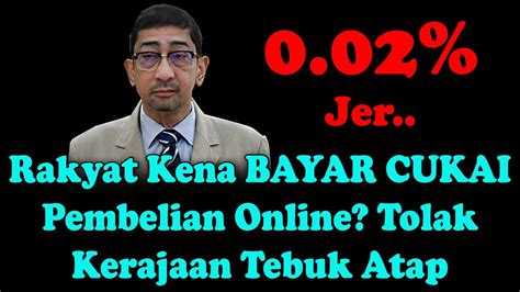 Cukai tanah adalah cukai yang dikenakan bagi tanah hak persendirian. Rakyat Kena BAYAR CUKAI Pembelian Online? Tolak Kerajaan ...