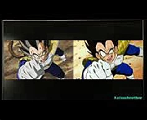But ending an episode as piccolo jumps in front of gohan vs letting the scene play out.it just. Dragon ball Z Kai Vegeta Great Ape Transformation Comparison (90s version Vs Remastered Version ...