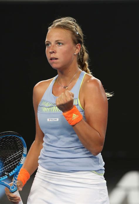 Jej rywalką będzie anett kontaveit z estonii. Anett Kontaveit - 2018 Australian Open in Melbourne - Day ...