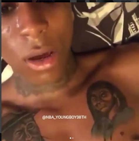 The initials might be a reference to a the silhouette along with the letters, nba is regarded as youngboy's logo and is featured as such. Nba Youngboy Tattoos - Tattoo Image Collection