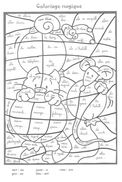 Aujourd'hui, je vous invite à découvrir le coffret français qui couvre le programme de cm1, cm2 et 6ème en orthographe, grammaire et conjugaison. Coloriage Magique orthographe Ce2 Jeu Ce1 Francais Google ...