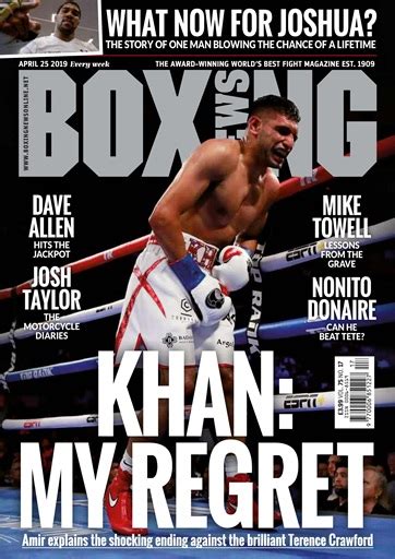 Your online source for boxing news in 2018, updated daily boxing results, schedule, rankings, views, articles, updated 24/7 today and tonight. Boxing News Magazine - 23-Apr Subscriptions | Pocketmags