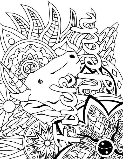 Free printable unicorn coloring pages for adults and teens. 88 best naughty adult coloring pages images on Pinterest ...