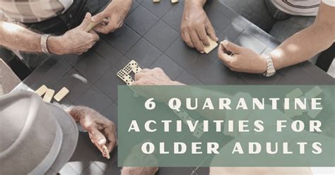 Where do older adults live? Quarantine Activities - Blog | Evergreen Senior Living ...