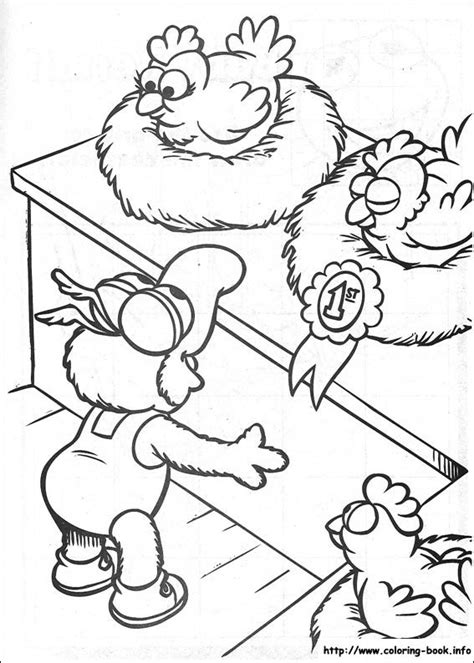 This particullar coloring picture meassure is around 600 pixel x 827 pixel with approximate file size for around 87.65 kilobytes. Muppet Babies coloring picture