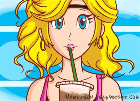 Iced chocolate almondmilk shaken espresso. Decaf Iced Coffee Please by Markiehh on DeviantArt | Iced ...