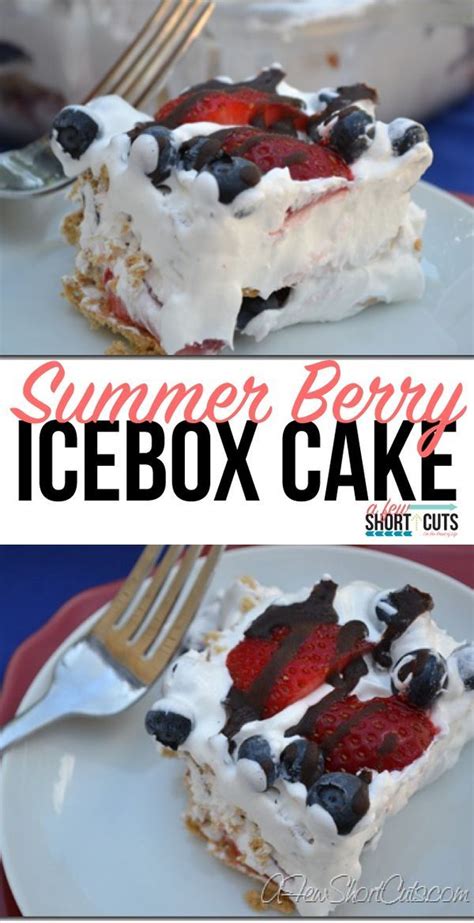 Discover 22 of our best chocolate dessert recipes. Summer Berry Icebox Cake | Recipe | Icebox cake, Icebox ...