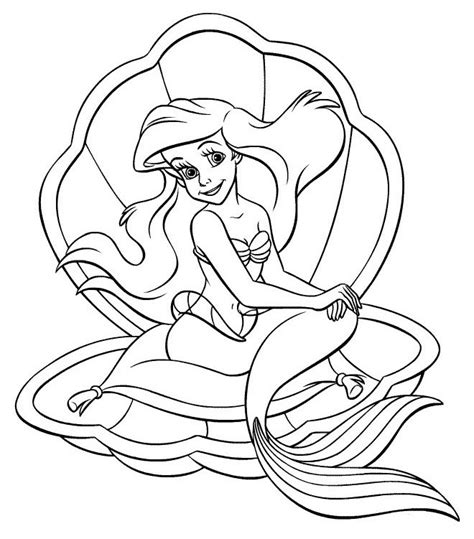 40 the little mermaid printable coloring pages for kids. The-Little-Mermaid-Coloring-Pages Coloring Kids - Coloring ...