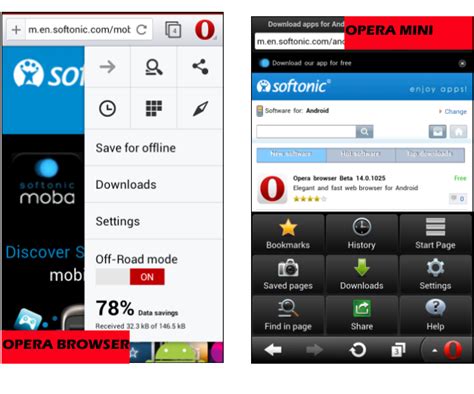 Opera mini allows you to browse the internet fast and privately whilst saving up to 90% of your data. Which Opera browser for Android to install? - Softonic