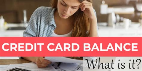 A credit card balance is the total amount of money you owe to your credit card company. What Is A Credit Card Balance? - Sasha Yanshin