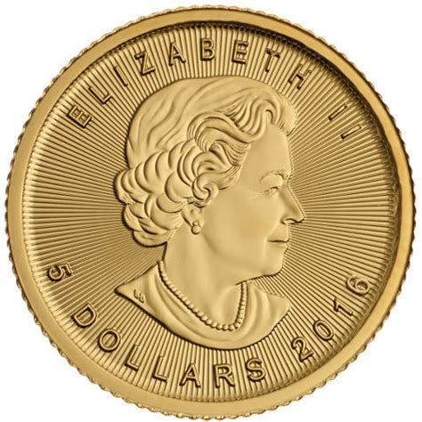 Buy 2016 1/10 oz Gold Canadian Maple Leaf Coins Online ...