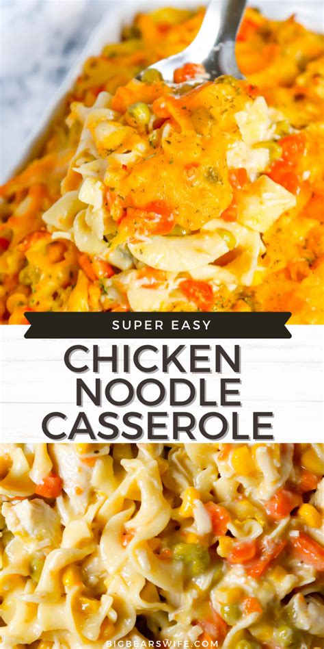 It's sunday supper today and everyone is sharing their favorite casserole dish from appetizers to desserts. Easy Chicken Noodle Casserole - Big Bear's Wife Southern ...