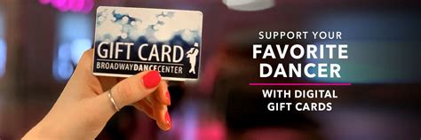 Maybe you would like to learn more about one of these? Gift Cards | Broadway Dance Center