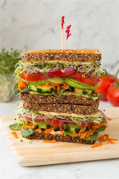 Check spelling or type a new query. Veggie and Hummus Sandwich - Cooking Classy | Hummus ...