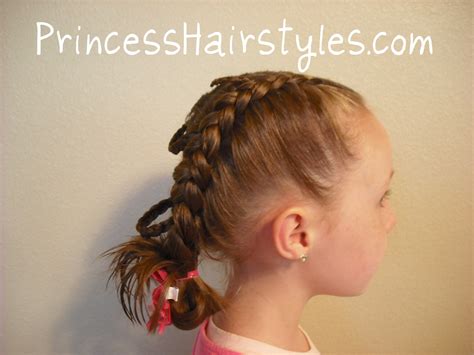 Most unique #best braids styles for ladies: Fancy Princess Braids | Hairstyles For Girls - Princess ...