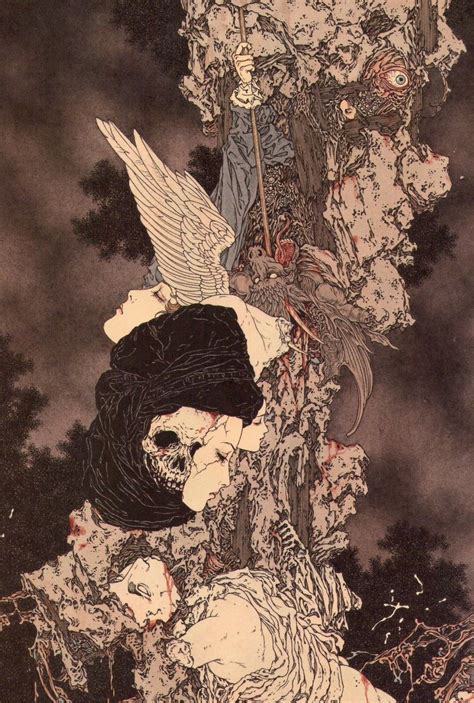 There are a lot of bones and. ²: -TAKATO YAMAMOTO- | h-x | Pinterest | 変容 と 死