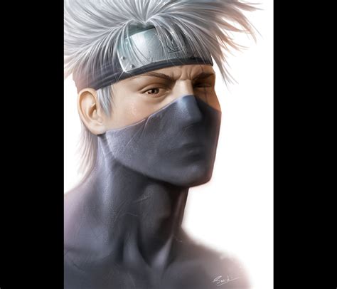  3D Anime: Kakashi - 3D, Anime, Illustrations, Photoshop ...