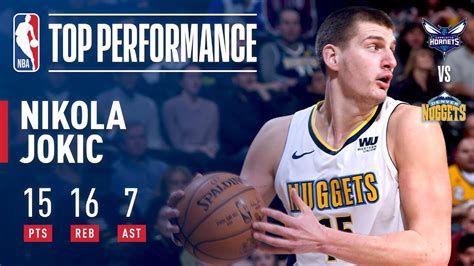 Denver post via getty images. Nikola Jokic ELECTRIC Performance vs The Hornets - All Out ...