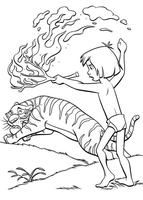 Young mowgli doesn't know much about the world in which he lives or the danger that lurks there. Mowgli Coloring Pages - Coloring Home