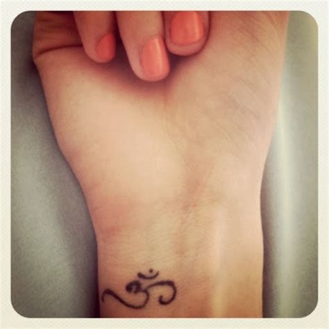 See more ideas about symbol tattoos, om symbol tattoo, om symbol. 46 Om Tattoo On Wrists