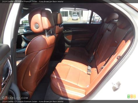 2014 cadillac cts reviews and rating | motor trend. Kona Brown/Jet Black Interior Rear Seat for the 2014 ...