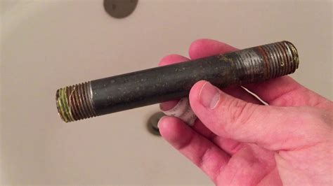 Removing a threaded tub faucet can be tricky if you can't loosen it by hand. How To Replace Rusty Bath Tub Faucet Spout - YouTube