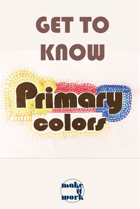 This is the essential method used in applications that are intended to elicit the perception of diverse sets of color, e.g. Get to Know Primary Colors in 2020 | Primary colors, Color ...