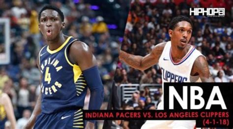 Do not miss indiana pacers vs la clippers game. NBA: Indiana Pacers vs. Los Angeles Clippers (4-1-18 ...